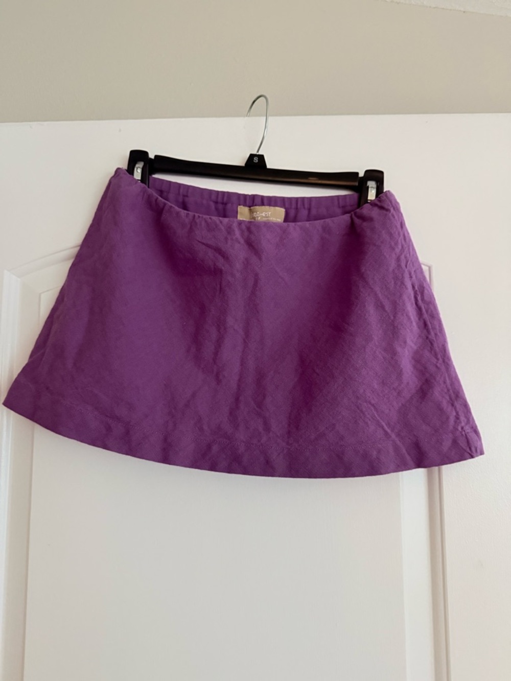Free People Purple Mini Skirt